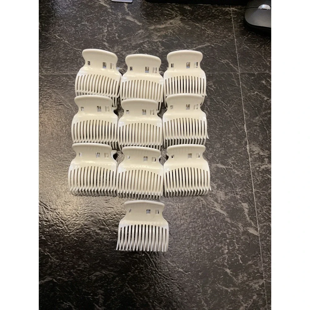 BaByliss Pro Nano Titanium Set of 12 /W/ Butterfly Clips, No Metal Clips